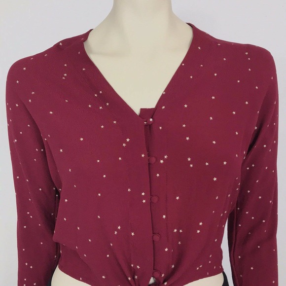 Rails Sloane Top Rogue Gradient Stars Button Shirt - Picture 3 of 10